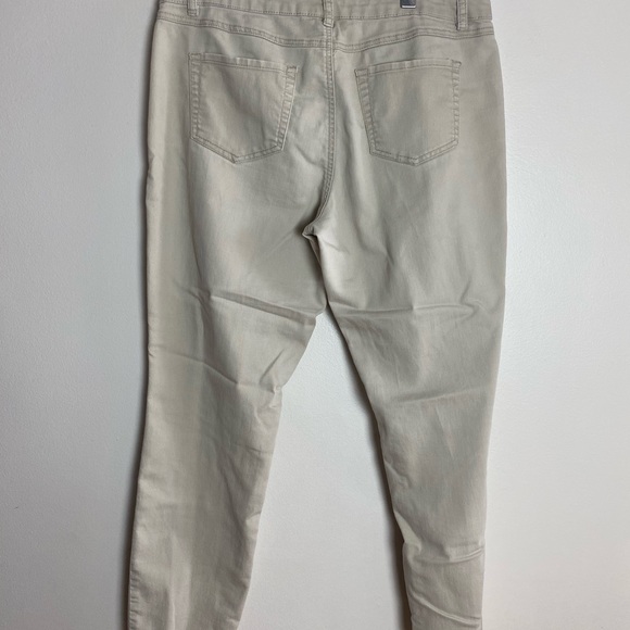 D.Jeans strait leg beige for women - Picture 6 of 6